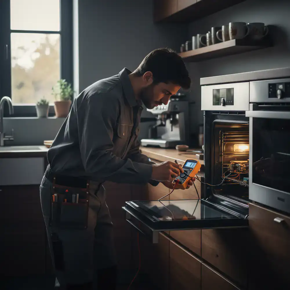 Oven reparatie en technische meting door specialist